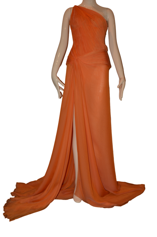 Roberto Cavalli 2000s Chiffon Gown