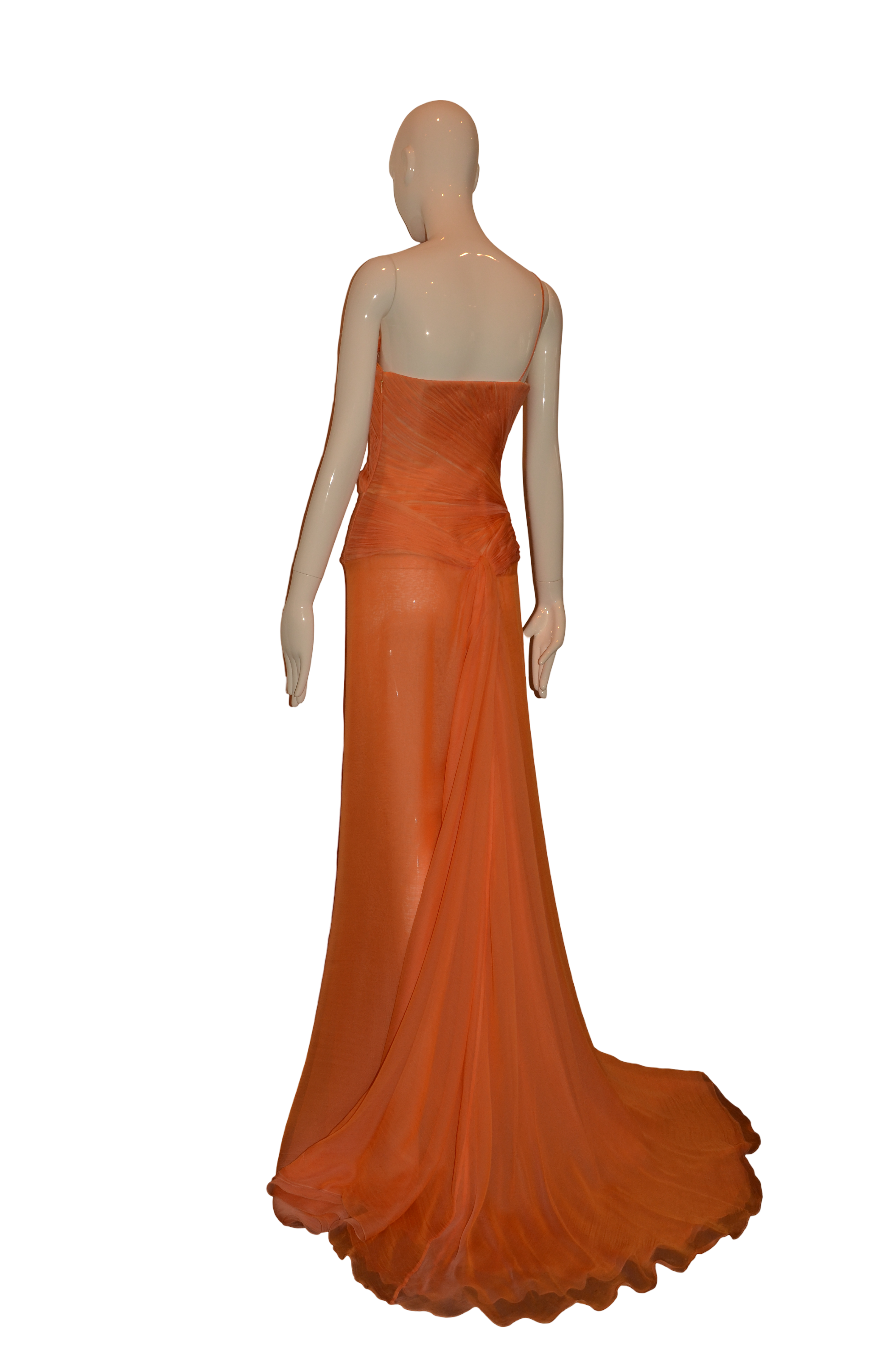 Roberto Cavalli 2000s Chiffon Gown