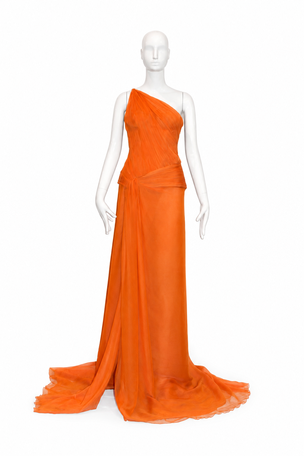 Roberto Cavalli 2000s Chiffon Gown