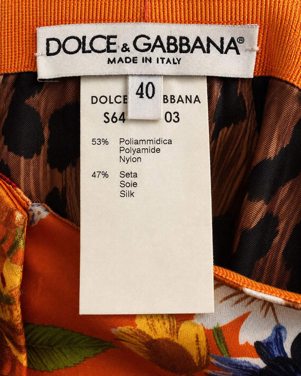 Dolce & Gabbana F/W 1999 Runway Silk Pants