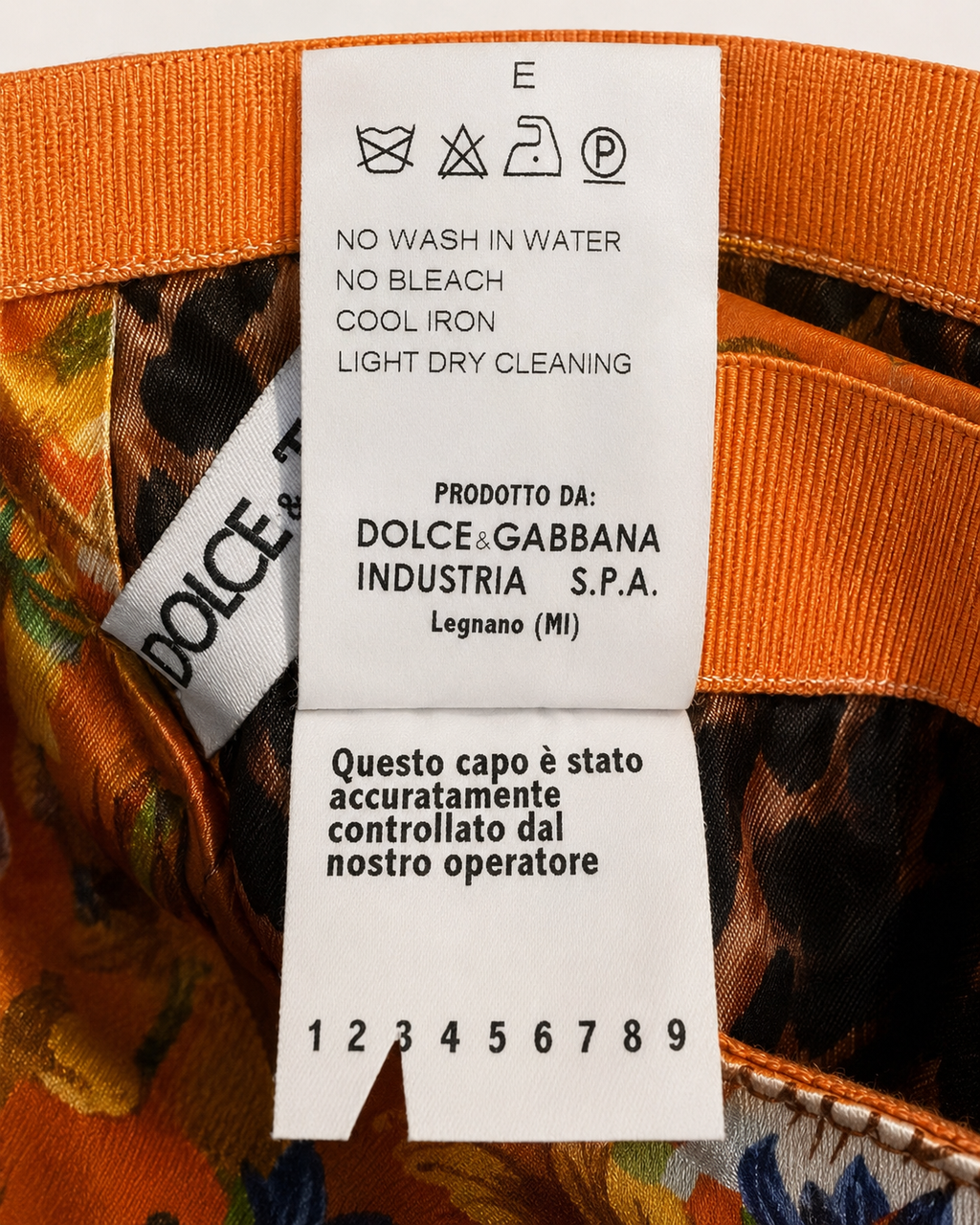 Dolce & Gabbana F/W 1999 Runway Silk Pants