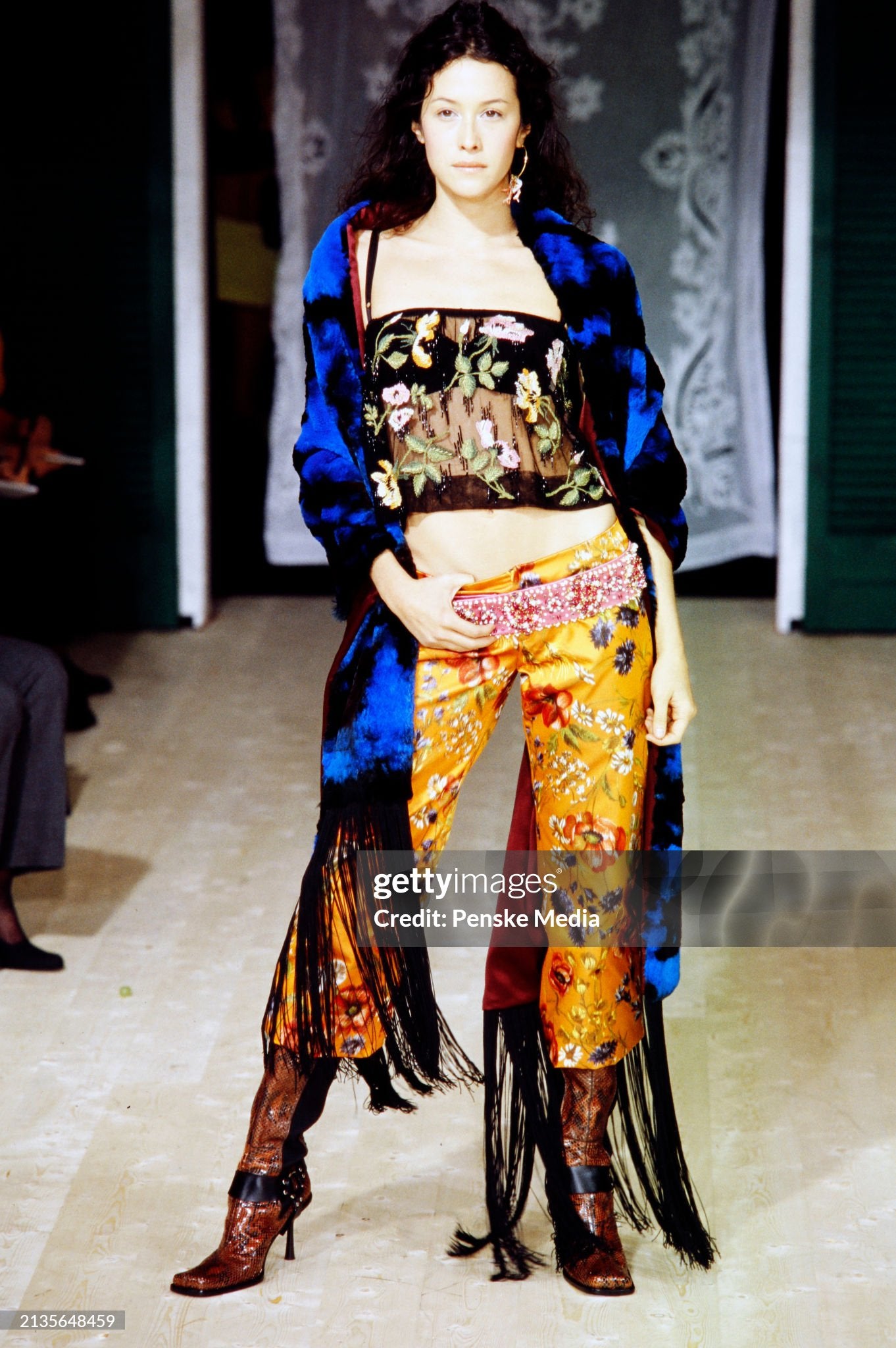 Dolce & Gabbana F/W 1999 Runway Silk Pants