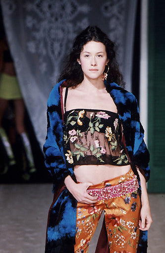 Dolce & Gabbana F/W 1999 Runway Silk Pants